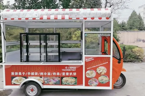 三轮小吃房车街景店车大众复古餐车街景店车
