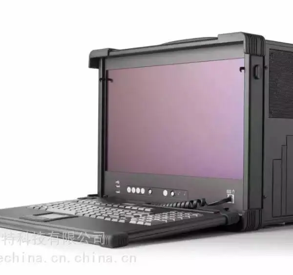艾科密波特EMP373下翻工业便携机 便携式工控一体机 移动工作站服务器