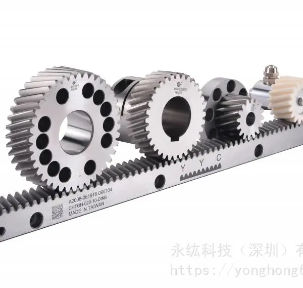 YYC齿条齿轮是数控激光切割机常用的齿轮齿条
