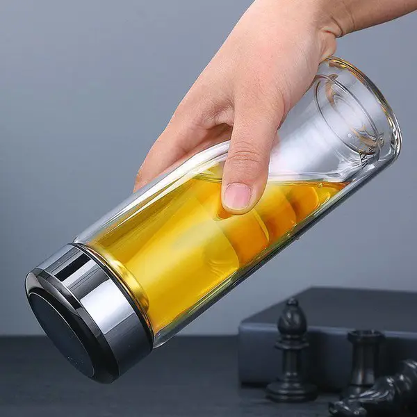 昆明玻璃水杯 本地仓现货杯子定制logo