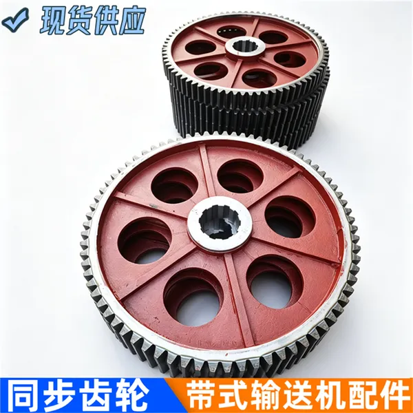 DSJ800皮带输送机传动齿轮 矿用同步大齿圈 进下带式运输机平衡轮