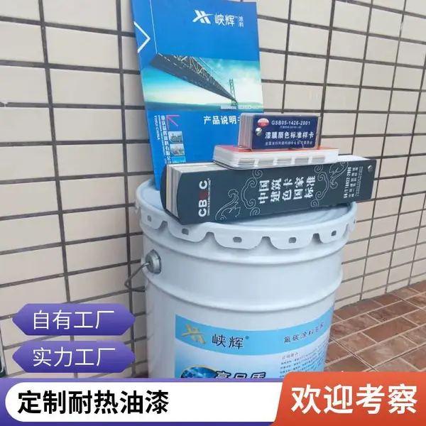 耐高温防腐涂料 峡辉有机硅耐热漆 机械设备专用 可提供配色服务