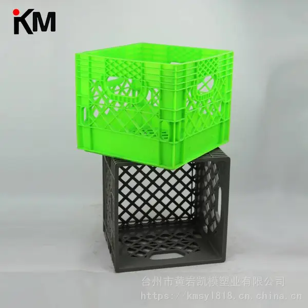 塑料周转箱周转筐注塑模具 供应水果篮蔬菜筐注射成型模 开模注塑一体服务