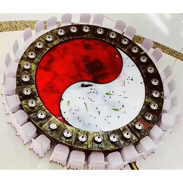 千人火锅,巨型大火锅租赁出租送福利啦 千人巨型大火锅出租租赁4米大火锅厂家