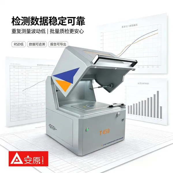 安原仪器T450型膜厚仪数据图像统计图表齐全准