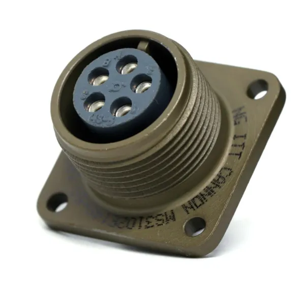 ITT Cannon MS3106E24-22S 环形MIL规格连接器 ER 4C 4#8 PIN PLUG