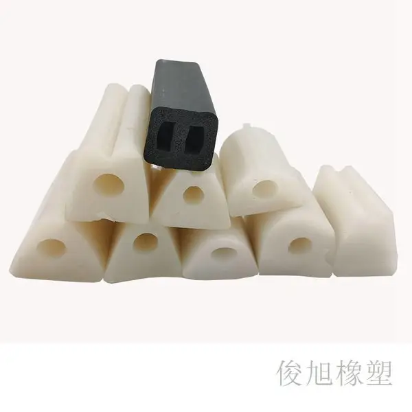 D型实心密封条 半圆型发泡隔音防撞条配电箱柜防水海绵条