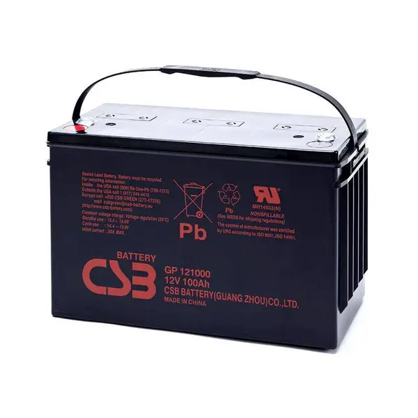 CSB蓄电池12V100AH GP12100代理商