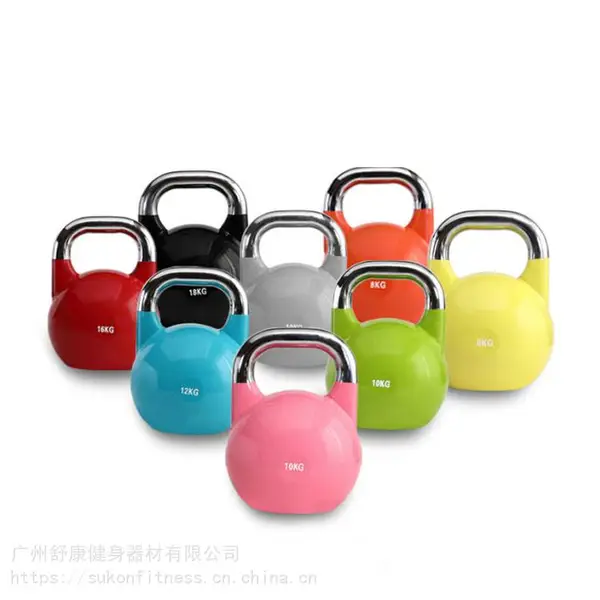 SK-909舒康室内商用健身器材竞技壶铃专业全钢手提哑铃健身私教壶铃生产厂家