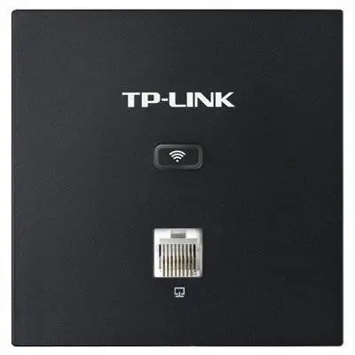 TP-LINK TL-AP450I-PoE 薄款碳素黑方 450M无线面板式AP 碳素黑