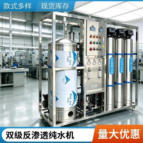 电子级水处理单级反渗透设备 搭配混床 EDI 定制方案