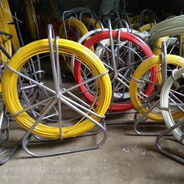 管道疏通器电工穿管引线器11mm*150m光缆牵引机地埋穿线拉线机威固