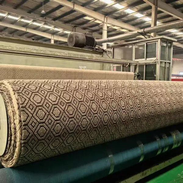 提花展览地毯 涤纶加厚展会活动婚庆商用满铺地毯 厂家订制批发