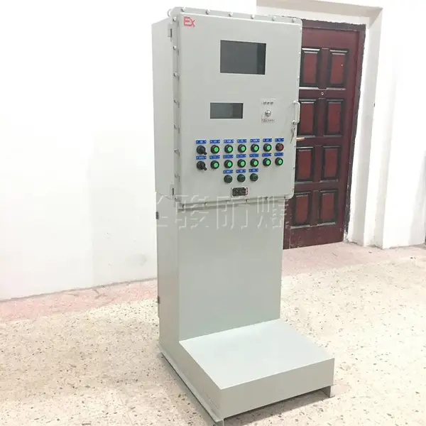定制 智能数显防爆仪表箱防爆电控制箱仪表箱触摸屏箱立式