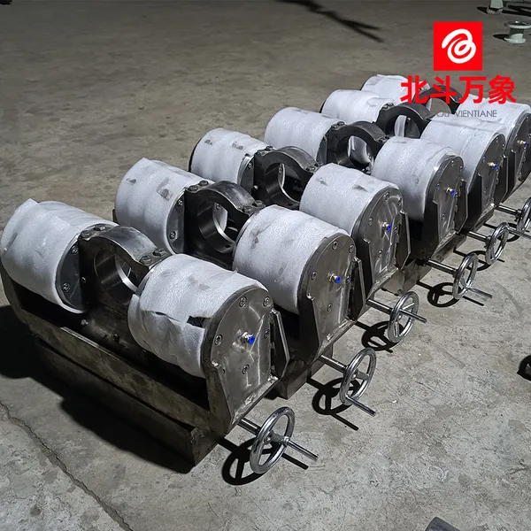 不锈钢气动水平式校正器带传感器北斗万象品牌