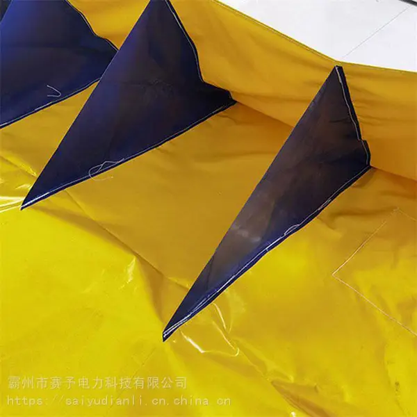 销售生态便携拦水坝PVC夹网布注水式防洪子堤河道截流堵水墙