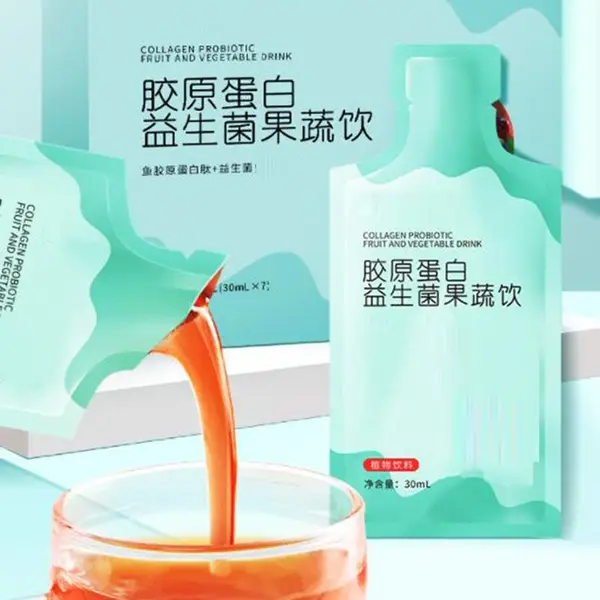 胶原蛋白肽饮品代加工 益生菌果蔬饮oem 惠州同富康代工厂