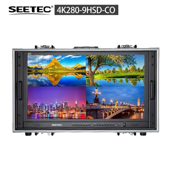 视瑞特 28英寸导演监视器4k280真4K广播级导演摄影摄像箱载式监视器