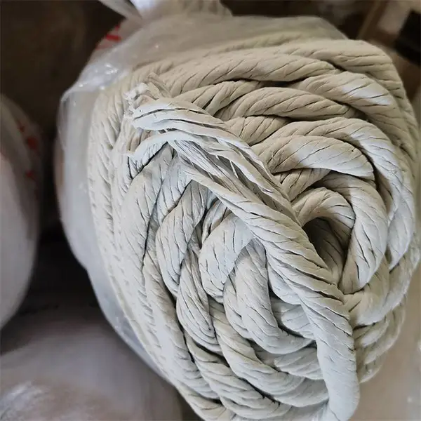 秦城 耐酸碱无尘石棉方绳 电炉钢厂用16mm石棉编绳