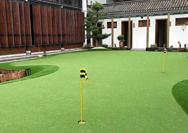 河南-郑州高尔夫人造草坪果岭 工程果岭 高尔夫果岭
