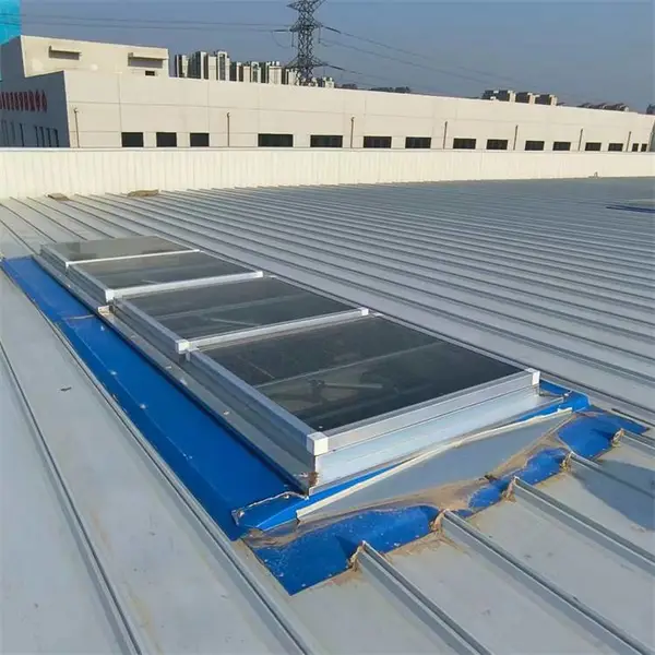 大型屋顶自然通风器 弧线型通风天窗 TC2A1530开敞式通风气楼