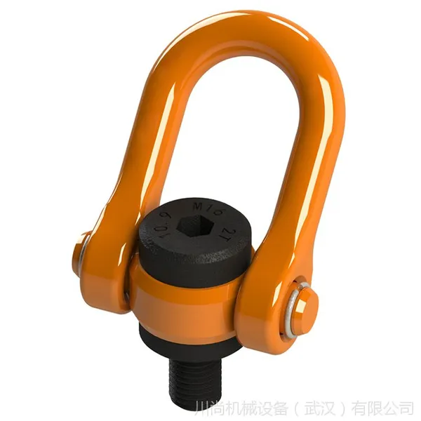 NOB起重旋转吊环 锻造合金钢材质