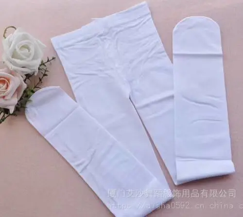 高品质天鹅绒舞蹈袜