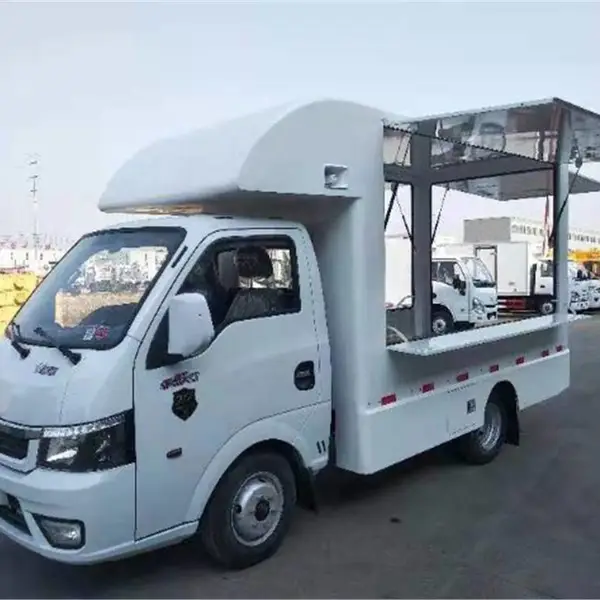 小型售货车 国六移动售货车 小吃车 冷饮奶茶果汁小吃餐车 流动店铺***店【大张专业销售】