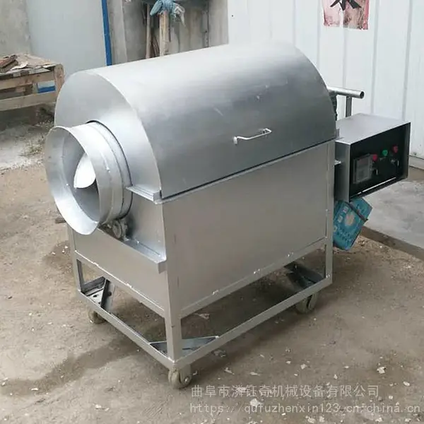 卧式炒干果机 五香花生米炒货机 大型瓜子炒货机