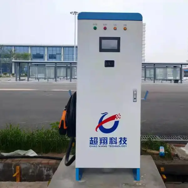 小区新能源电动车直流快充刷卡扫码120KW汽车充电桩