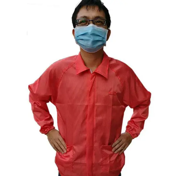 供应防静电防尘服洁净服车间工作长袖上衣