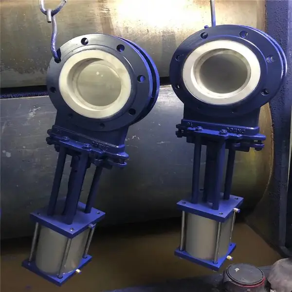 陶瓷阀门PZ73TC-10C DN600铸钢薄型排渣浆液阀 刀闸阀供应商