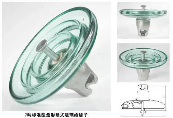 玻璃绝缘子U100BP 100KN悬式绝缘子 高压线路厂家供应