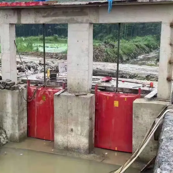 巢湖双向止水闸门启闭机 手电螺杆式启闭机防倒灌效果好