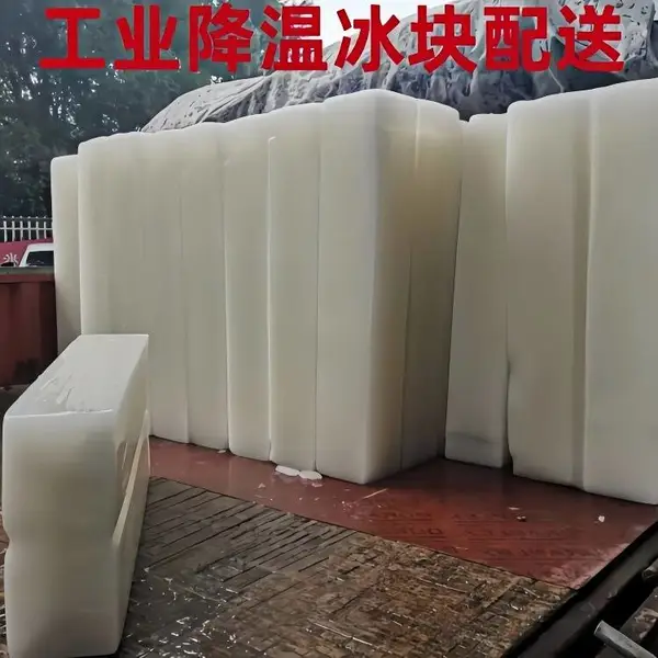 上海川沙镇供应高温冰块 防暑降温冰块批发 川沙车间员工降温冰块效果