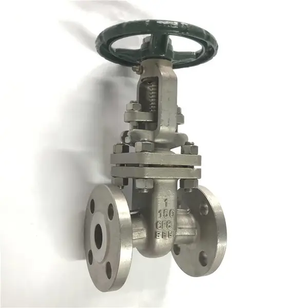 304不锈钢材质高压法兰闸阀 Z41W-150lb明杆闸阀DN50南高生产