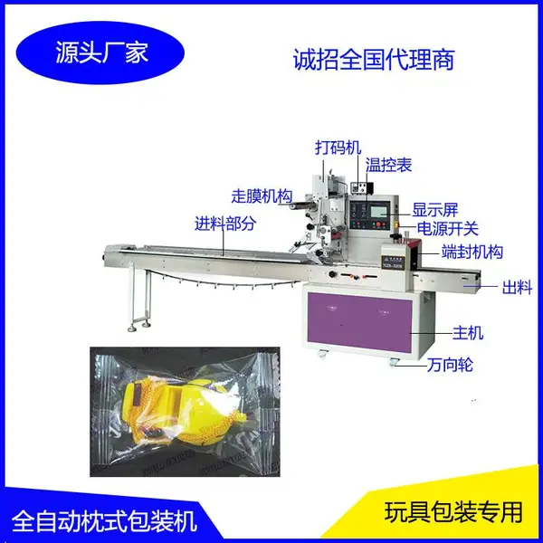 成都钥匙扣包装机TCZB-250X自动钥匙扣套袋包装机 五金包装机械成都太川机电