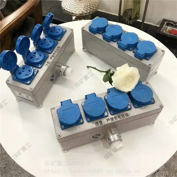 按需订购防爆插排 工业防爆墙壁插座 220V防水防尘 9孔防爆插排
