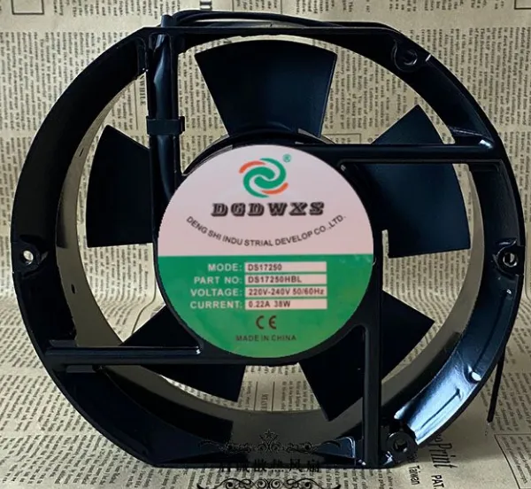 DGDWXS DS17250HBL/HSL 220V 38W 0.22A 17251双滚珠机柜风扇