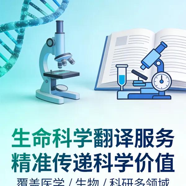 生命科学翻译-生物制药翻译-医学报告翻译-药械注册翻译