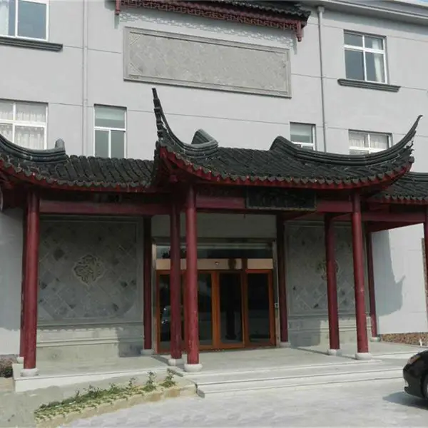 酒店门头制作 仿古门头 门头广告牌样式