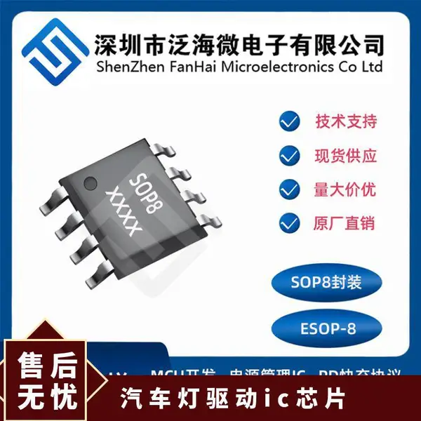 摩托车灯IC,汽车灯驱动IC,夜市灯驱动IC,LED降压恒流驱动芯片