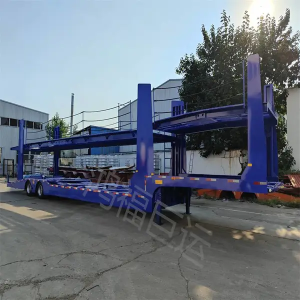 轿运车 出口托运轿运车 出口欧式轿运拖车 轿车运输半挂车