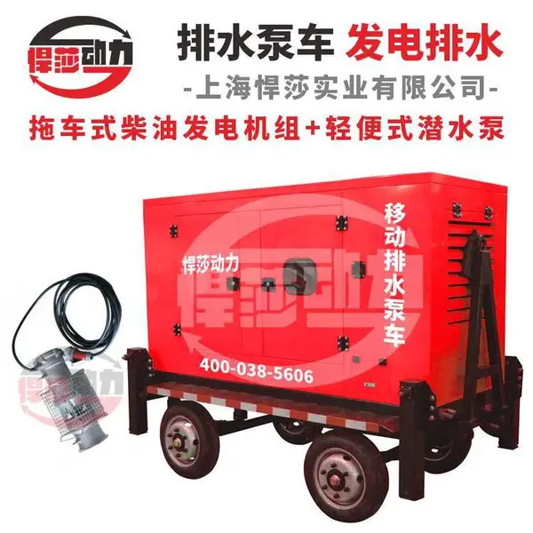 超轻型防汛抢险潜水泵_不锈钢轻型潜水泵 便携式移动排水单元
