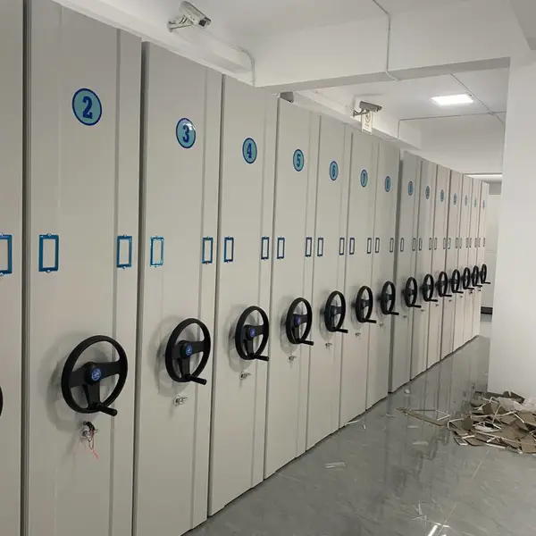 密集柜挂衣密集架手摇式移动储物架衣物间样品架大容量仓储货架