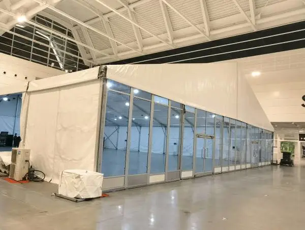 呼伦贝尔马拉松物料租赁公司 大型活动帐篷出租 铁马防爆墙租赁 报价透明