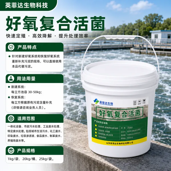 和润 硝化菌 好氧菌 含量200亿/克 高效降解COD有机污染物 净水菌 污水处理菌种