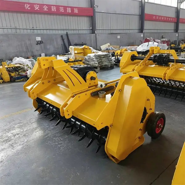 果园自动捡拾碎枝机 悬挂式园林树枝粉碎机 1500型