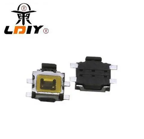 Դͷ���Ҳఴ���� SMT 3*3.5*1.4mm 4����ƬС�ڹ� �ᴥ���� ����Ĥ��