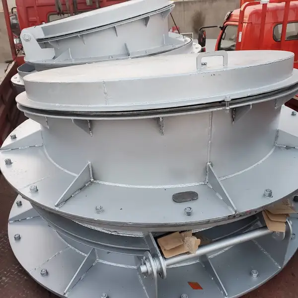 PMY型直径400mm铸铁拍门 DN800浮箱式钢制拍门